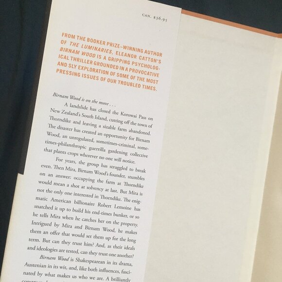 Birnam Wood, a novel by Eleanor Catton (hardcover book) - Picture 2 of 5